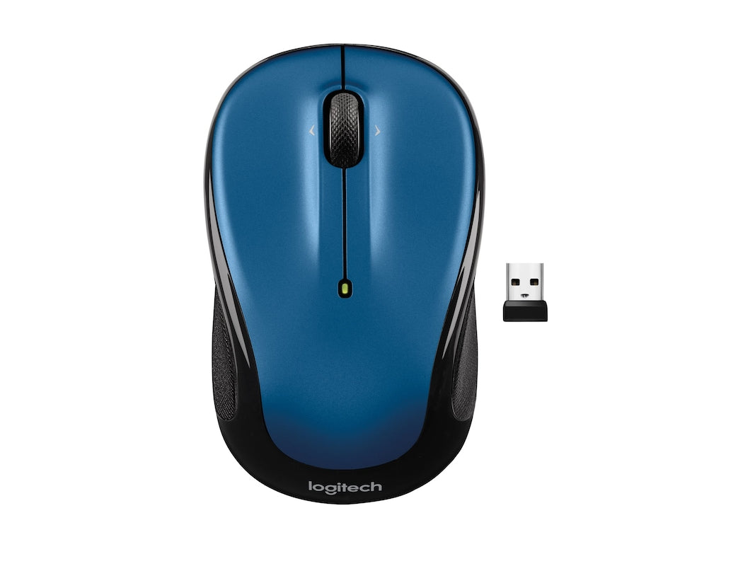 Logitech M325s - Mouse - optical - wireless - USB Logitech Unifying receiver - blue